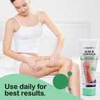 Reshape+ Anti-Cellulite Skin Tightening Gel - Firming Cream for Stretch Marks, 8 fl oz (2-Pack)