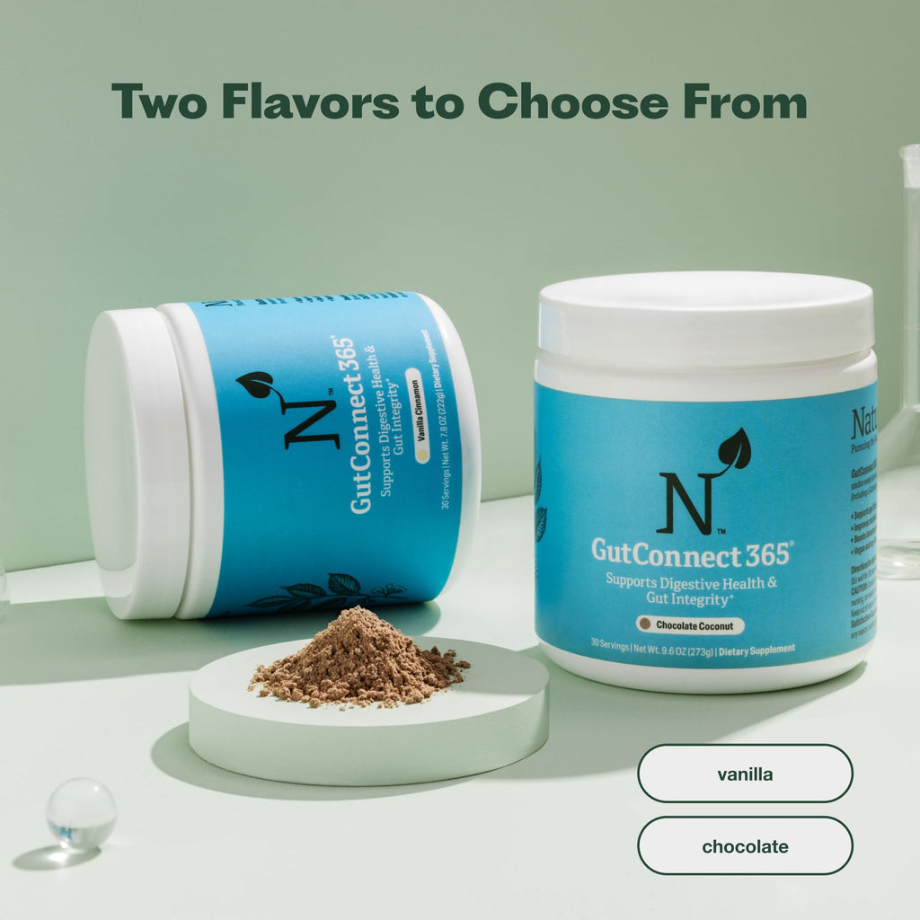 Nature M.D. GutConnect 365 – Chocolate Coconut |Gut Health SuperFood Powder | Vegan Certified | Allergen Free | Non-GMO | Soy Free | Made in the USA | 30 Servings