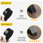 fowong Air Conditioner Window Seal Kit 1" x 1" – Neoprene Foam Tape Weather Stripping for Window AC Units, Blocks Hot Air, Drafts & Noise, 13FT (6.5FT x 2 Rolls, Black)