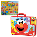 SESAME STREET Elmo’s Learning Letters Bus Activity Board, Preschool Learning and Education, Kids Toys for Ages 2 Up by Just Play