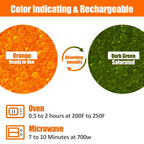 8LBS Silica Gel Desiccant Beads, Premium Orange Indicating Reusable Desiccant Bulk, Industry 3-5 mm Silica Beads Dehumidifier for 3D Filament, Electronic Devices, Camera, Jewelry, Safe (10PCS Bags)