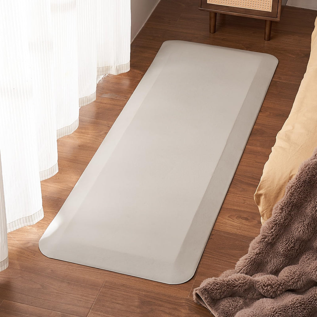 VEVOR Fall Mat for Elderly, 1-inch Thickened Fall Prevention Pad with Beveled Edge, Anti-Slip Bedside Safety Floor Mat for Seniors, Handicaps, Patients (24 x 70 inch)