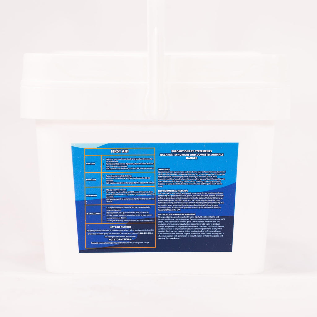 Xtremeclear 2-Pack 3" Swimming Pool Chlorine Tablets | Pro-Grade Pool Sanitizer Long Lasting & Slow Dissolving | 99% Pure Tri-Chlor|, 5 Pounds Bucket