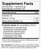 OMNi BiOTiC Balance Probiotic Immune Support - Bifidobacterium & Lactobacillus - Hypoallergenic - Immune Booster Supplement for Men and Women - Non-GMO (28 Daily Packets)