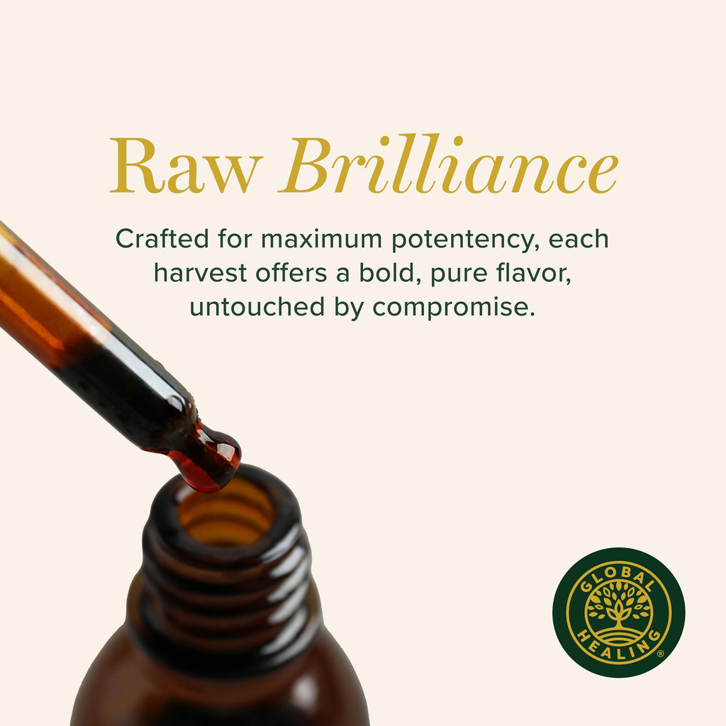 Global Healing Center - Organic Moringa Oleifera Extract Liquid Drops, Moringa Supplement-Vegan from Tree Leaves-Max Absorption of Vitamins and Minerals- More Potency Than Powder Form (2 Fl Oz)