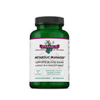 Vitanica Metabolic Manager - Herbal Supplement to Support Healthy Metabolic Response - Dietary Supplement with Vitamin D - Vegan Antioxidant Supplement - 120 Capsules