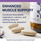 Metagenics MyoCalm Plus - Muscle Relaxation & Stress Support with Passionflower, Valerian, Lemon Balm, Magnesium & Calcium - Supports Sleep Quality - Non-GMO, Gluten-Free, Vegetarian - 60 Tablets