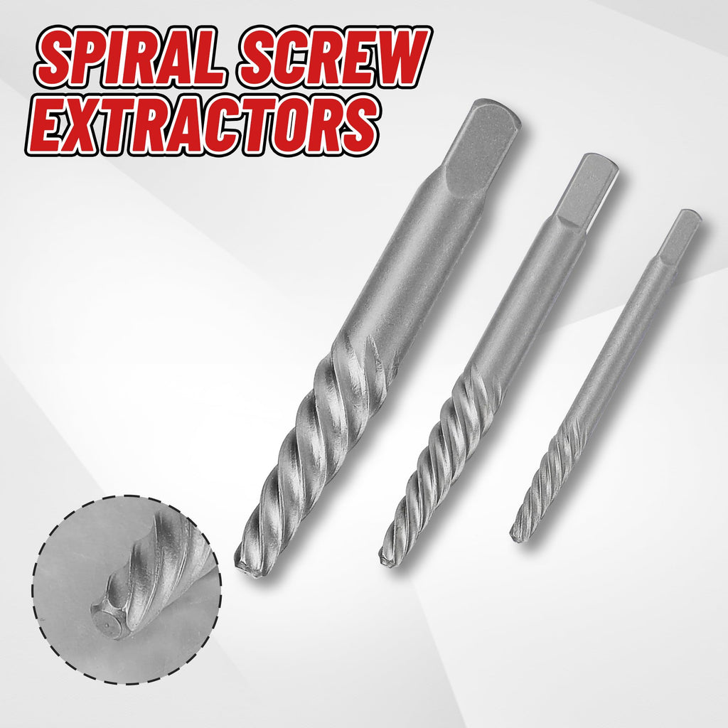 UYECOVE 14 Pieces Screw Extractor Set Left Hand Drill Bits Set