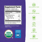 Konsyl USDA Organic Psyllium Husk Powder - 12oz, 60 Servings, Natural Unflavored Soluble Dietary Fiber Supplement - Fiber Prebiotic for Digestive Support and Gut Health - Sugar Free, Keto & Vegan