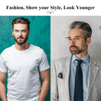 Lcbestbro Reading Glasses for Men, 1.5 Blue Light Blocking Reading Glasses Metal Readers