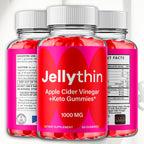 (5 Pack) Jelly Thin Gummies, Jellythin Weight Management Gummys with Apple Cider Vinegar, Advanced Health and Wellness Formula Gummys with Maximum Strength Active Lifestyle Multivitamins (300 Gummies)