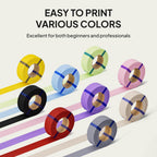 ELEGOO Matte PLA 3D Printer Filament 1.75mm Black/White 4KG