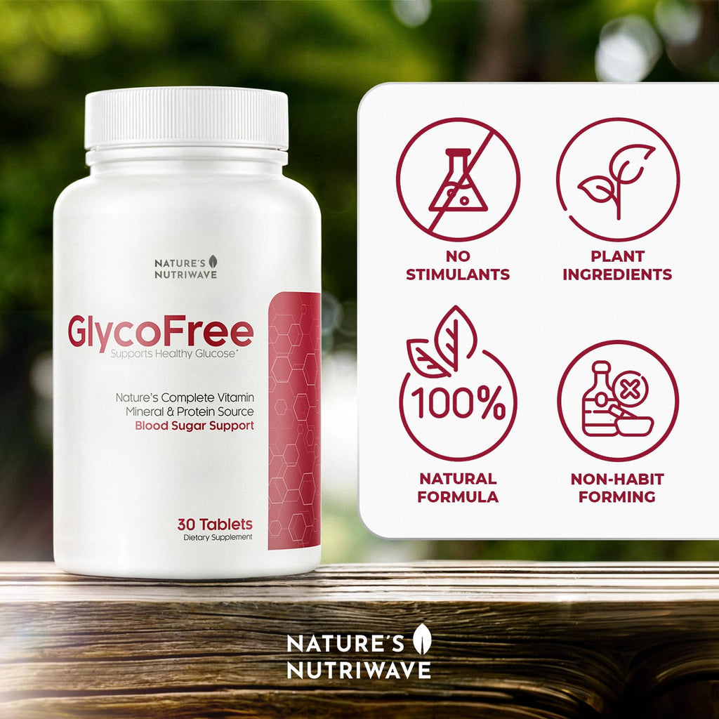 GlycoFree – Berberine, Bitter Melon & Cinnamon – 30 Ct, 3 Month Supply