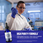 Alex Jones Ultra Methylene Blue Drops 1% USP Grade High Purity Solution – Fresh Mint Flavored, 50 mL (1.69 fl oz) Dropper Bottle – Organic Methylene Blue - 30 Day Supply