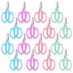 16Pcs Floral Scissors Garden Flower Scissors Shears for Cutting Fresh Flower Floral Cutters Garden Shears for Gardening Flowers Arrangement, Trimming Plants, Stainless Steel