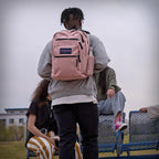JanSport Laptop Backpack - Computer Bag with 2 Compartments, Ergonomic Shoulder Straps, 15” Laptop Sleeve, Haul Handle - Navy