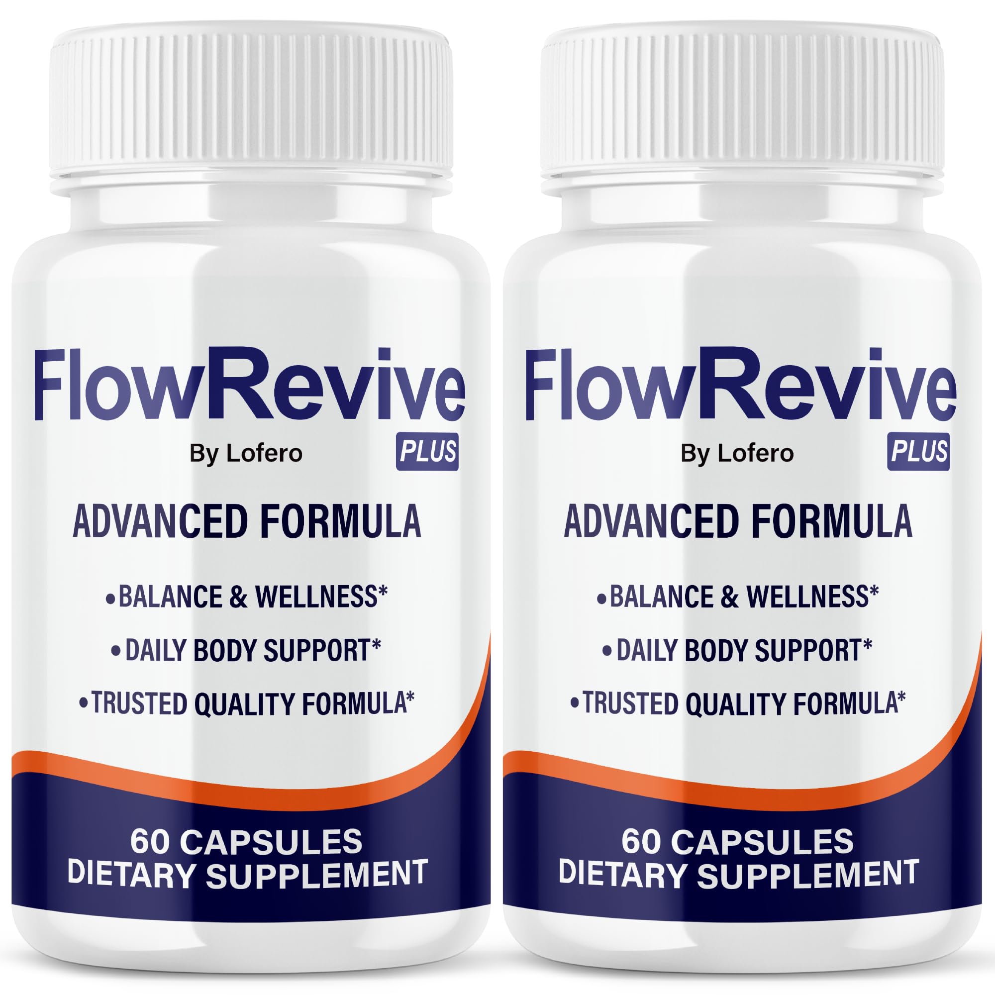 (2 Pack) Flow Revive Capsules, FlowRevive Pills Advanced Premium Prostate Supplement Health Support Formula Vitamins for Men Urinary Function, Comfort, Flow & Balance All Natural Ingredients (120 ct)