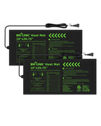 BN-LINK 10" x 20.75" Seedling Heat Mats for Seed Starting Plant Germination
