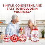 (3 Pack) GlucoCapsules - Official GlucoCapsules Advanced Premium Formula Pills Support Maximum Strength, All Natural Ingredients Vitamins for Overall Health & Wellness, 180 Capsules for 3 Months