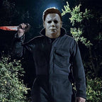 CSUJEE Michael Myers Mask, Halloween Horror Masquerade Cosplay Party Mask, Michael Myers Costume Scary Cosplay (Style 4)