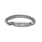 iHeartDogs Cuban Link Stainless Steel Bracelet for Men 'Knights Templar'