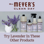 MRS. MEYER'S CLEAN DAY Hand Soap Refill, Made with Essential Oils, Lavender, 33 fl. oz - Pack of 6