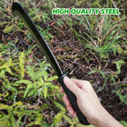 Sickle Machete for Yard Work Machetes for Cutting Trees Billhook Brush Clearing Sickle Garden Tool Brush Axe Harvest Knife Heavy Duty Machete with Curve Blade Grass Sickle for Gardening,Weeding