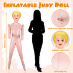 Liliful 59 Inch Blow up Doll Inflatable Life Size Bachelor Party, Cassie