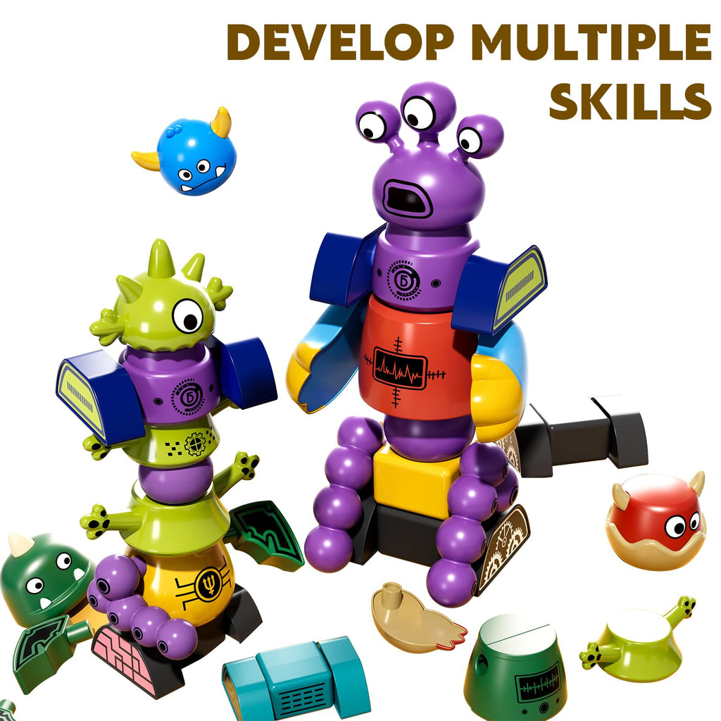 TEMI Magnet Robot Toy for Kids 3-5 Years Old