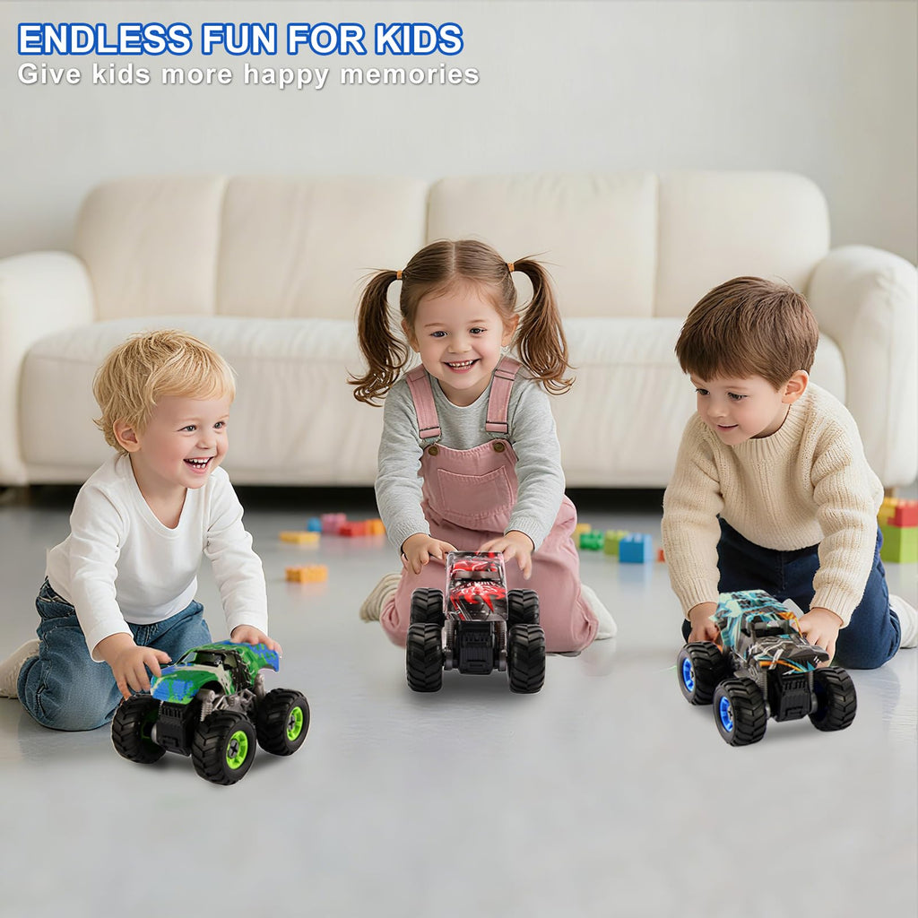 Trovogil Take Apart Monster Truck Toys for Kids 3 4 5 6 7 8 Year Old Boys, STEM Educational Building Toys with Electric Drill & Storage Box Gift Birthday Christmas for Boys Girls Kids Toddlers