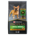 Purina Pro Plan Small Breed Dry Dog Food, Shredded Blend, 6 lb Bag