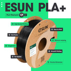 eSUN PLA+ Filament 1.75mm,3D Printer Filament(Bone White+Fire Engine Red)