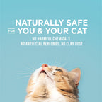 World's Best Cat Litter Poop Fighter, Urine & Poop Odor Defense, 15 lb Bag