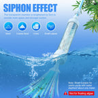 Spa Vacuum Compatible with 6250 Paradise Power, No Pumping, No Batteries or Electricity, Powered by Water Pressure, Cordless Hot Tub Vac Cleaner Picks up Pebbles, Sand&Debris, with Telescopic Handle