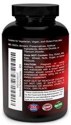 Divine Bounty Pure Berberine Complex - 600mg Per Capsule Berberine HCl Supplement - 60 Vegetarian Capsules