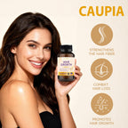 CAUPIA Hair Energy Supplement Capsules for Hair Growth - Hair & Scalp Support Supplement - 60 Capsule