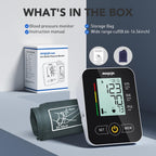 Arm Blood Pressure Monitor,maguja Blood Pressure Machine,BP Monitor Automatic Upper Arm Digital with Blood Pressure Cuff for Home Use