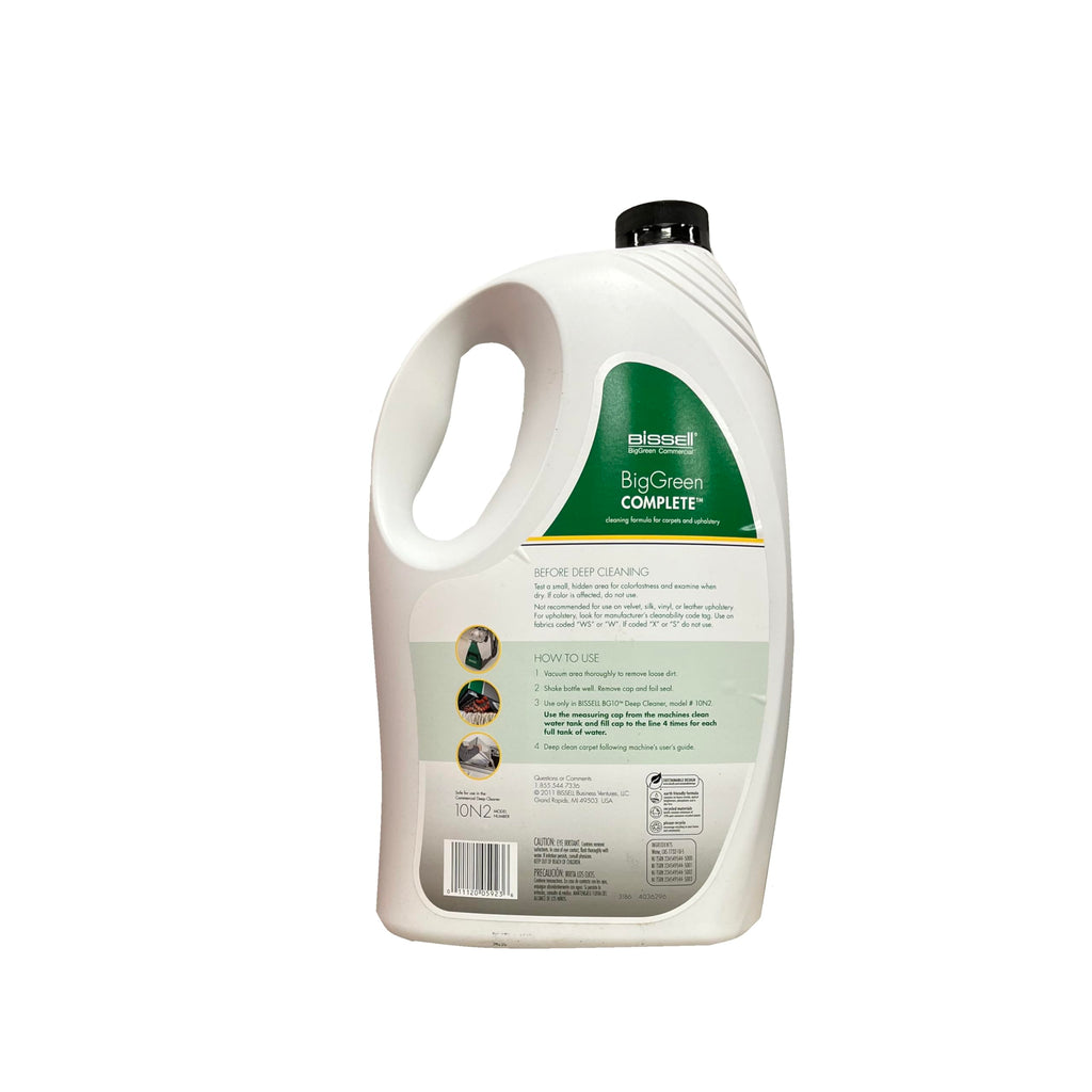 Bissell Commercial-31B6 Carpet Cleaner, 128oz, Bottle, 9 to 9.8 pH (1 Bottle 128 oz.),Green, packaging may vary.