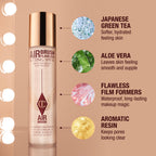 Charlotte Tilbury Airbrush Flawless Setting Spray - Ultra-Fine Hydrating Mist to Prime & Set Face Makeup For Up to 16Hr - Soothes, Blurs Pores & Calms Skin (100ml)