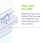 Prevail Per-Fit 360 Incontinence Briefs, Maximum Plus Absorbency, Size Three, 60 Count
