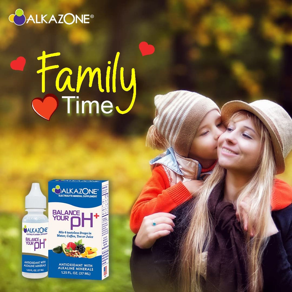 Alkazone Balance Your pH Plus Antioxidants Alkaline Mineral Drops Enhance Your Hydration with Every Drop!