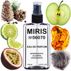 MIRIS No. 56070, Inspired by Dahab, Long-Lasting Eau de Parfum for Women, Spray 3.4 Fl Oz / 100 ml