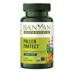 Banyan Botanicals Organic Pollen Protect–Clinically Tested Respiratory Support Supplement–Supports a Healthy Response to Seasonal Irritants–Non-Drowsy Sinus & Breathing Support-90 Tablets-USDA Organic