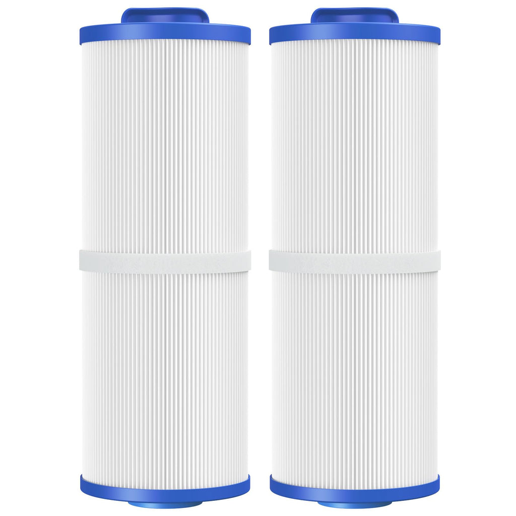 Beckacher 4CH-949 Spa Filter Compatible with Unicel, Pleatco PWW50L, Filbur FC-0172, SD-01143, 817-4050, Baleen AK-90091, Rising Dragon 50, Waterway Teleweir 50 sqft hot tubs Filter Cartridge, 2 Pack