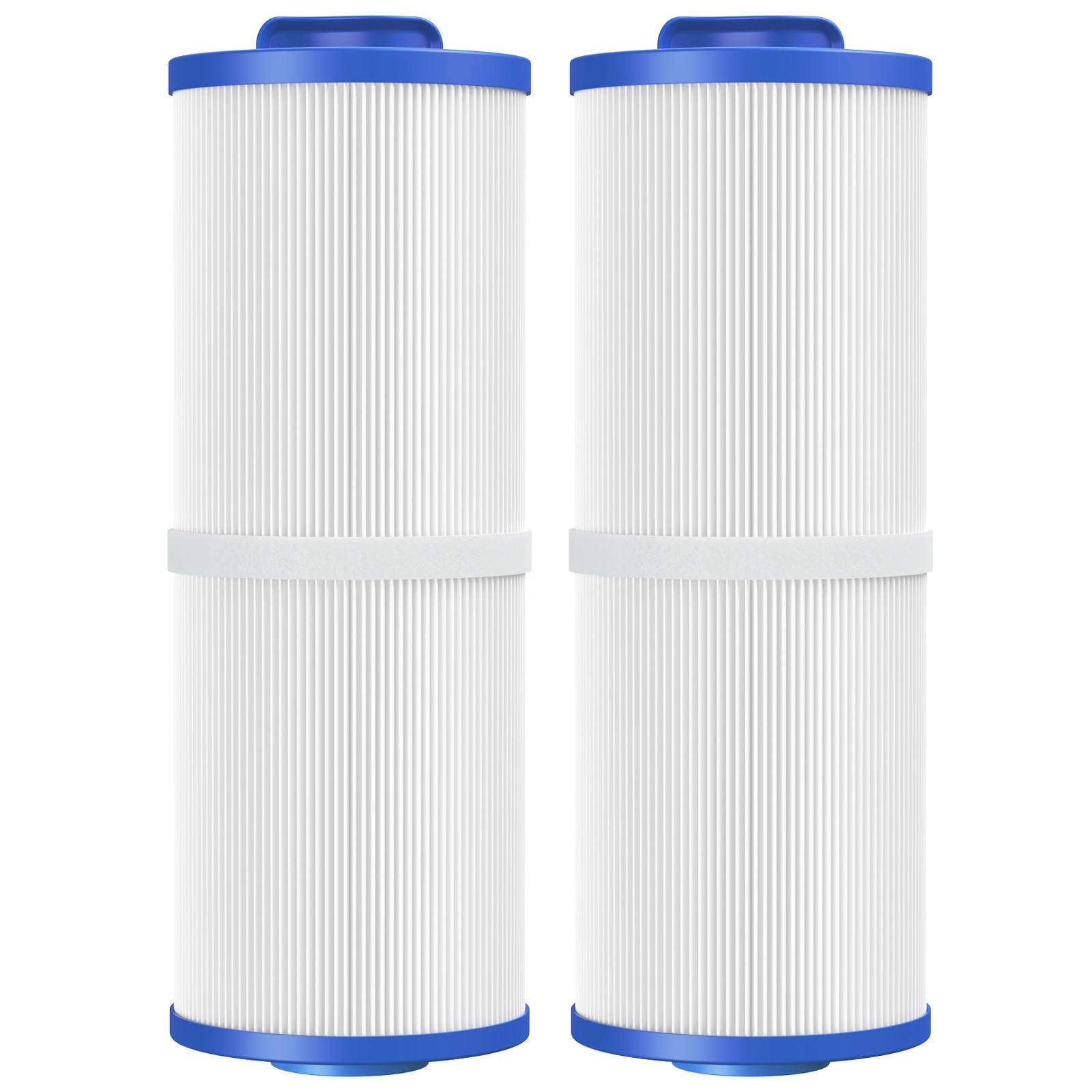 Beckacher 4CH-949 Spa Filter Compatible with Unicel, Pleatco PWW50L, Filbur FC-0172, SD-01143, 817-4050, Baleen AK-90091, Rising Dragon 50, Waterway Teleweir 50 sqft hot tubs Filter Cartridge, 2 Pack