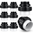 Briwooody 4 Pcs MIP x 2" Hi Temp Unions Compatible with Pentair Whisperflo Pool Pump Compatible with Intelliflo Pump 2" PVC Pool Pump High Temp Unions for Pool Pump