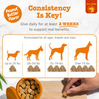 Zesty Paws Dog Allergy Chews - Dog Allergy Relief, Peanut Butter, 90 Ct