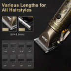 Ufree Beard Trimmer for Men with Hair Clipper, Professional Hair Clippers for Men and Hair Trimmers, Cordless Electric Razor Mens Grooming Kit for Nose, Face, Ear, Body, Gifts for Men Husband Father