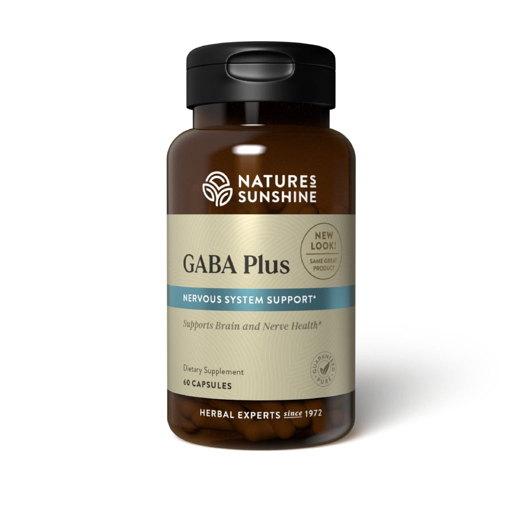 Nature's Sunshine GABA Plus - 60 Capsules