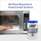 Purell Professional Surface Disinfecting Wipes Canister 6 x 110ct - 9342-06